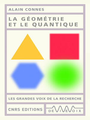 cover image of La géométrie et le quantique